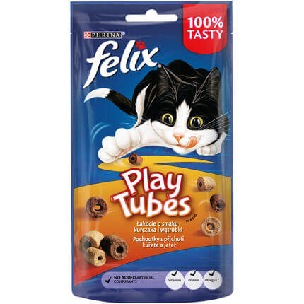 FELIX® PLAY TUBES kassimaius kana ja maksaga