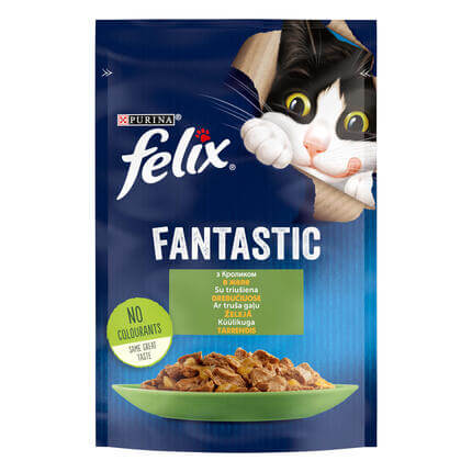FELIX® FANTASTIC küülikuga tarrendis, kiisueine