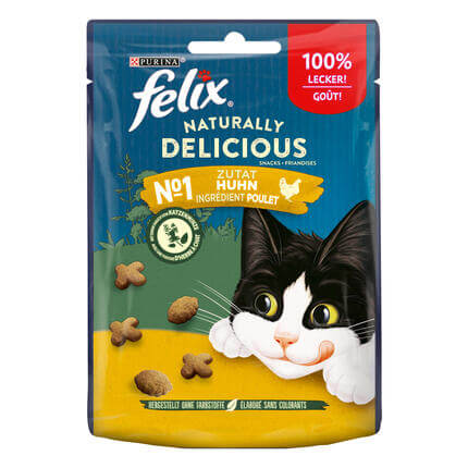 FELIX® NATURALLY DELICIOUS kassimaius kanaliha ja naistenõgesega