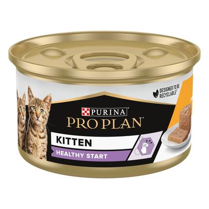 PURINA PRO PLAN Kitten HEALTHY START pasteet kassipoegadele, rohke kanaga