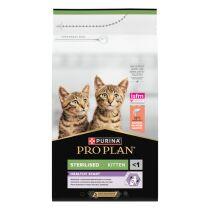PURINA ® PRO PLAN ® Sterilised Kitten 3-12 months HEALTHY START Rich in salmon