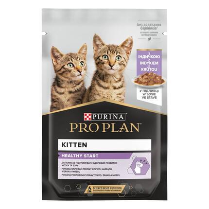 PURINA® PRO PLAN® Kitten HEALTHY START kalkuniga kastmes