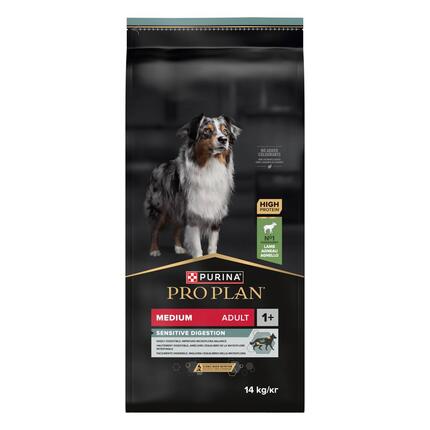 PRO PLAN MEDADL Stve DigtDogLamb14kgN1XE