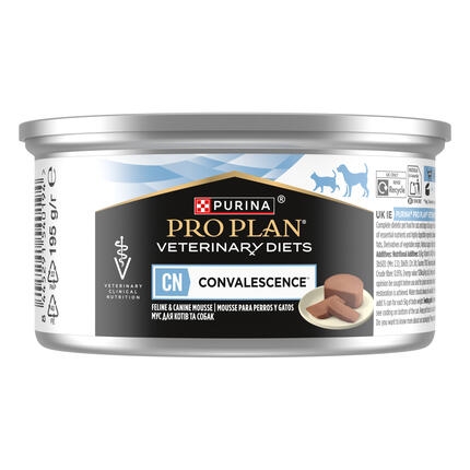 PURINA® PRO PLAN® VETERINARY DIETS CN Convalescence™ pasteet, kassi ja koera märgsööt