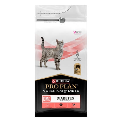 PURINA® PRO PLAN® VETERINARY DIETS DM St/Ox Diabetes Management, diabeedi toitumuslikuks toetamiseks, kassi kuivsööt