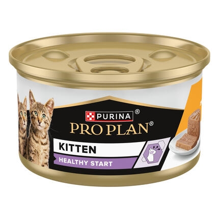 PURINA PRO PLAN Kitten HEALTHY START pasteet kassipoegadele, rohke kanaga