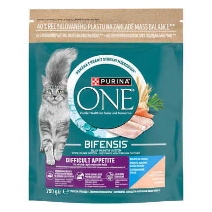 PURINA ONE® DIFFICULT APPETITE, rohke tursa ja forelliga, kuiv kassitoit