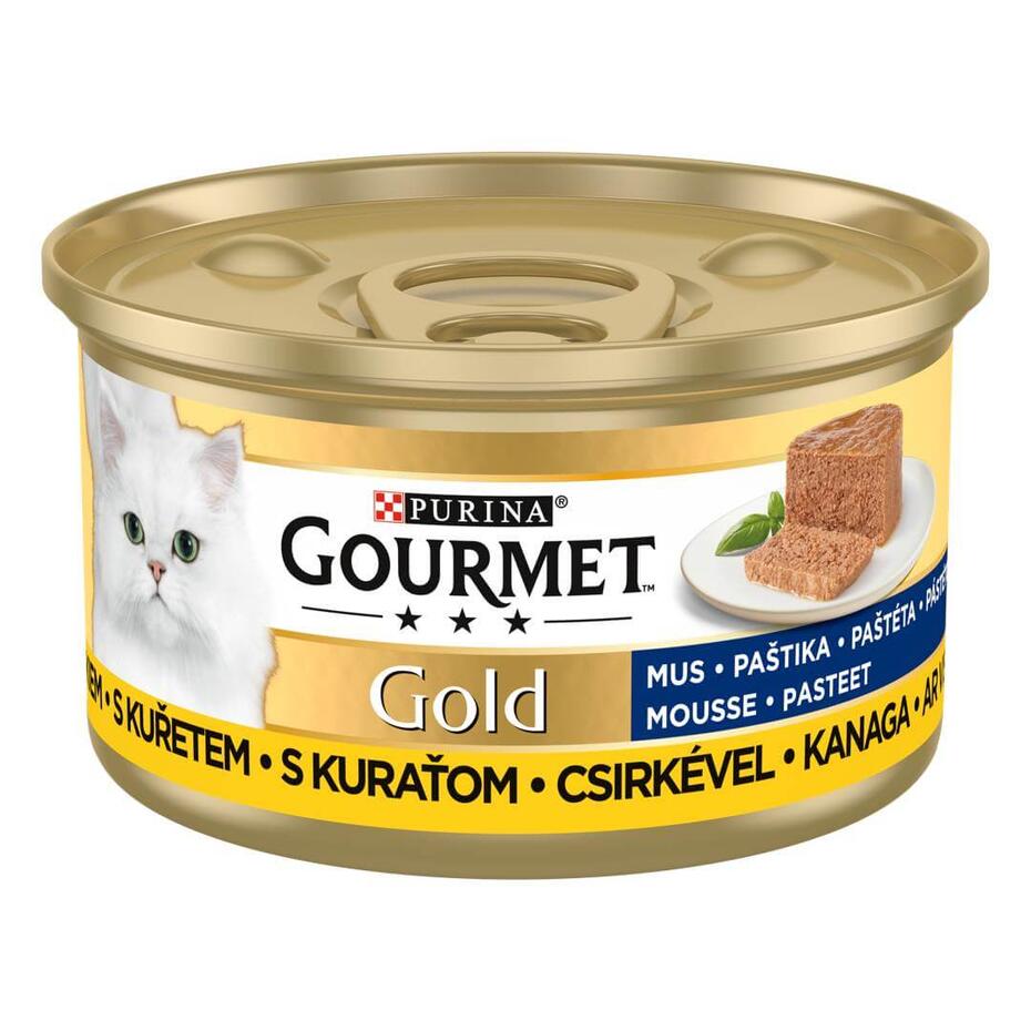 GOURMET™ GOLD pasteet kassidele kanaga 85g