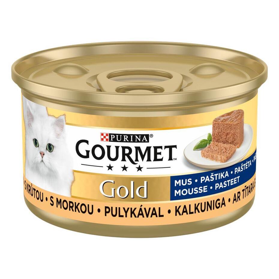 GOURMET™ GOLD pasteet kassidele kalkuniga 85g