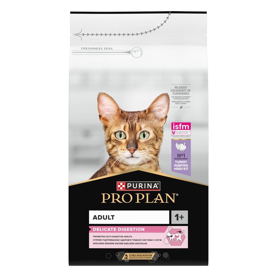 PURINA ® PRO PLAN ® Adult 1+ DELICATE DIGESTION Rich in turkey
