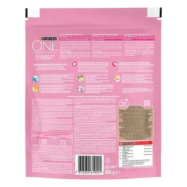 PURINA ONE® JUNIOR, rohke kanaga, kuiv kassitoit