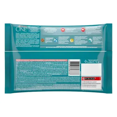 PURINA ONE® STERILCAT, minifileed kastmes lõhe ja porgandiga, kiisueine