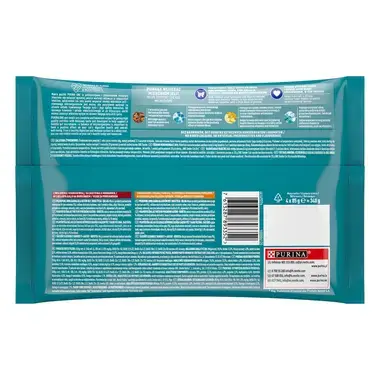 PURINA ONE® SENIOR 7+, minifileed kastmes veise ja porgandi ning kana ja roheliste ubadega, kiisueine