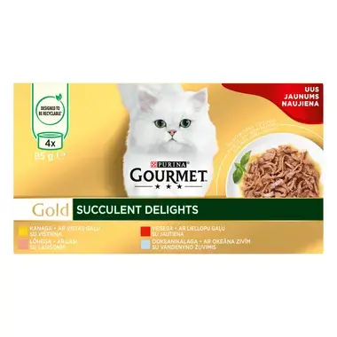 GOURMET™ Gold Succulent Delights multipack