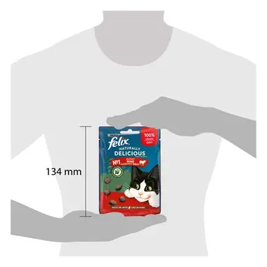 FELIX® NATURALLY DELICIOUS kassimaius veiseliha ja goji marjadega
