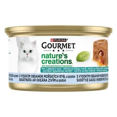 GOURMET® Nature's Creations kastmest südamikuga pasteet