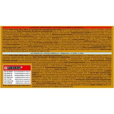 GOURMET® GOLD pasteet kassidele valik veise, tuunikala, maksa ja kalkuniga 4x85g