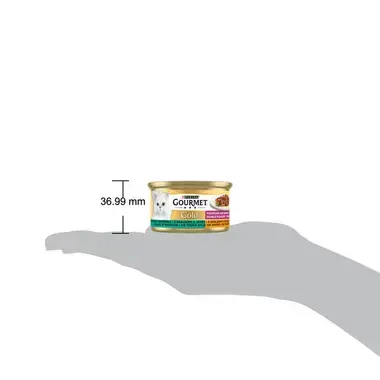 GOURMET® GOLD DOUBLE PLEASURE kiisueine küüliku ja maksaga 85g
