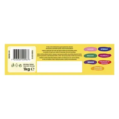 FRISKIES® kuiv kassitoit lõhe ja köögiviljadega 1kg