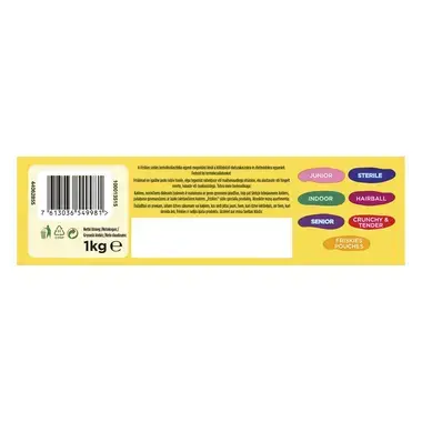FRISKIES® kuiv kassitoit veise, kana ja köögiviljadega 1kg