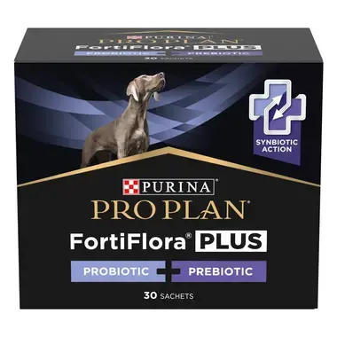 PRO PLAN FortiFlora PLUS Pro+Prebiootikum koertele