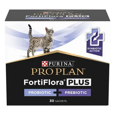 PRO PLAN FortiFlora PLUS Pro+Prebiootikum kassidele