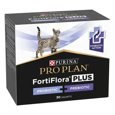 PRO PLAN FortiFlora PLUS Pro+Prebiootikum kassidele