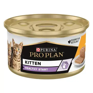 PURINA PRO PLAN Kitten HEALTHY START pasteet kassipoegadele, rohke kanaga