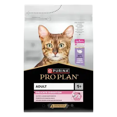 PURINA ® PRO PLAN ® Adult 1+ DELICATE DIGESTION Rich in turkey