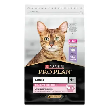 PURINA ® PRO PLAN ® Adult 1+ DELICATE DIGESTION Rich in turkey