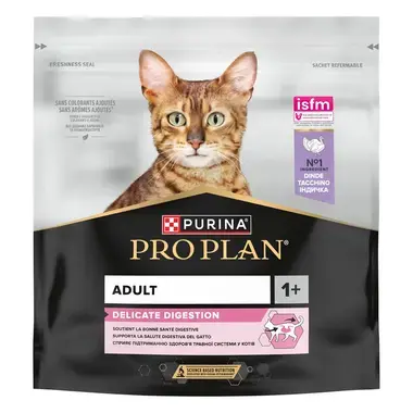 PURINA ® PRO PLAN ® Adult 1+ DELICATE DIGESTION Rich in turkey