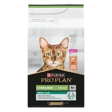 PURINA® PRO PLAN® Sterilised Adult 1+ RENAL PLUS Rich in Salmon