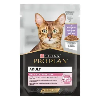 PURINA® PRO PLAN® Adult Delicate Digestion kalkuniga kastmes