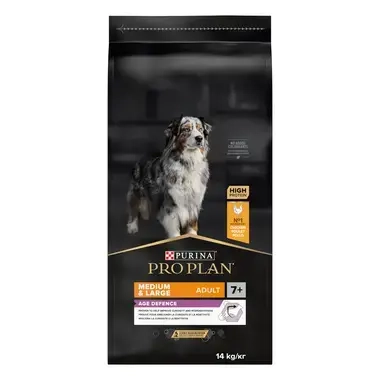 PURINA® PRO PLAN® Medium & Large Adult Dog 7+ rohke kanaga