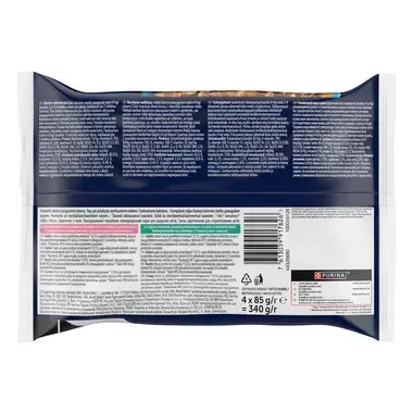 FELIX SENSATIONS täissööt täiskasvanud kassidele kalavalik tarrendis 4x85g