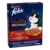 Felix® Doubly Delicious, Adult, täiskasvanud kassi kuivtoit, veise ja kana maitsev segu rohke peediga, 270 g pappkarp